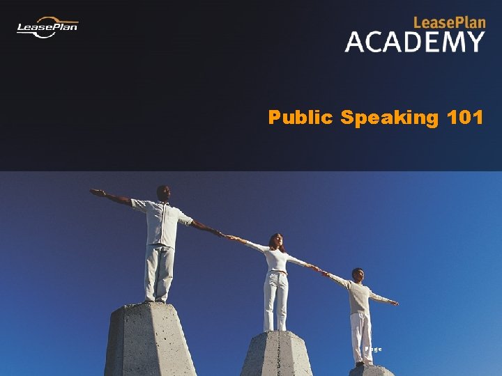 Public Speaking 101 Page 