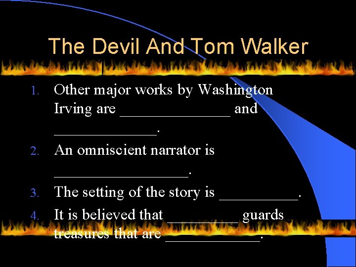 The Devil And Tom Walker Other major works by Washington Irving are _______ and