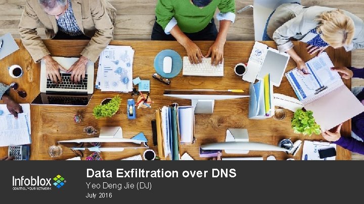 Data Exfiltration over DNS Yeo Deng Jie (DJ) 1 1 July 2016 || ©© Data Exfiltration over DNS Yeo Deng Jie (DJ) 1 1 July 2016 || ©©