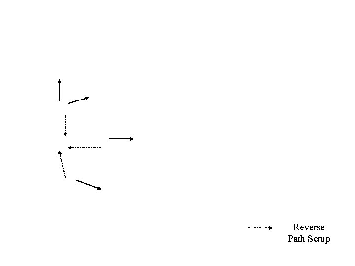 Reverse Path Setup 