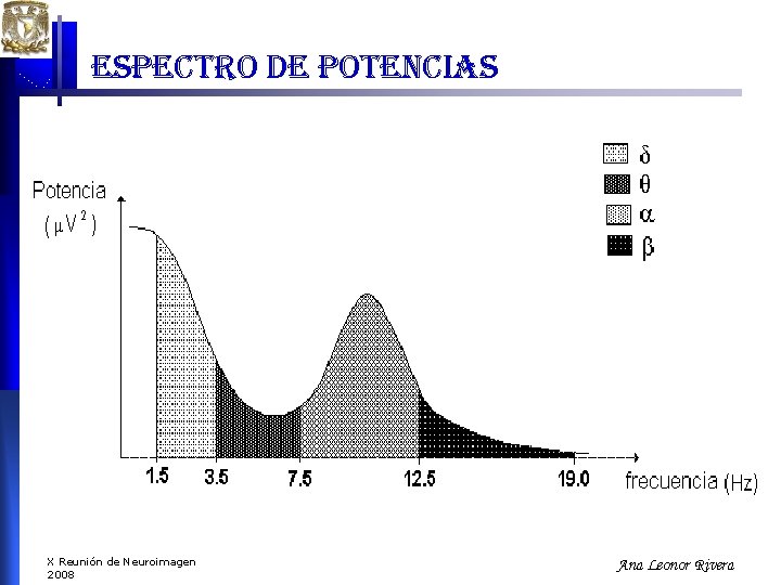 espectro de potencias X Reunión de Neuroimagen 2008 Ana Leonor Rivera espectro de potencias X Reunión de Neuroimagen 2008 Ana Leonor Rivera