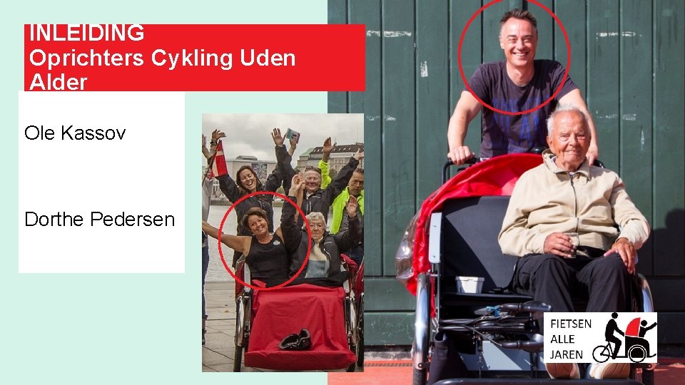INLEIDING Oprichters Cykling Uden Alder Ole Kassov Dorthe Pedersen 