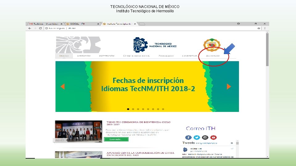 TECNOLÓGICO NACIONAL DE MÉXICO Instituto Tecnológico de Hermosillo 