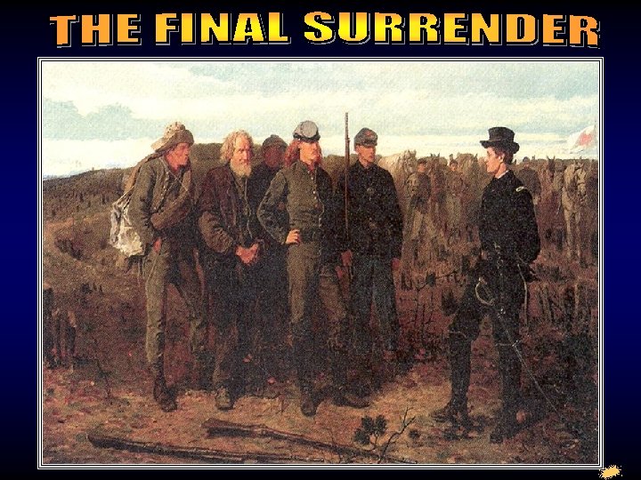 Picture: South surrendering 