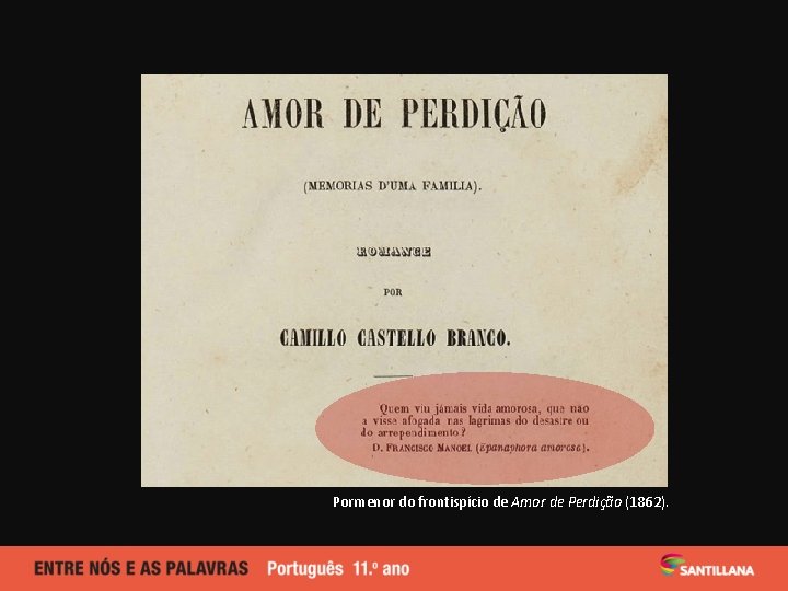 Leonid Pasternak, O Sofrimento da Criação (século XIX). Pormenor do frontispício de Amor de