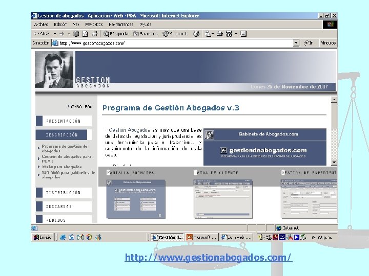 http: //www. gestionabogados. com/ 