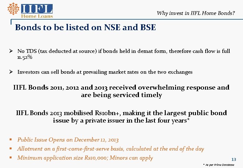 Why invest in IIFL Home Bonds? Bonds to be listed on NSE and BSE