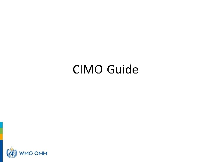 CIMO Guide 
