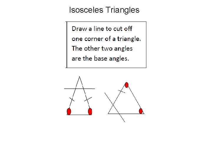 Isosceles Triangles 