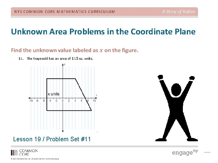 NYS COMMON CORE MATHEMATICS CURRICULUM A Story of Ratios Unknown Area Problems in the