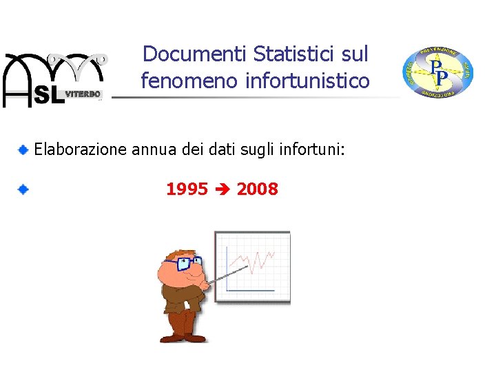 Documenti Statistici sul fenomeno infortunistico Elaborazione annua dei dati sugli infortuni: 1995 2008 