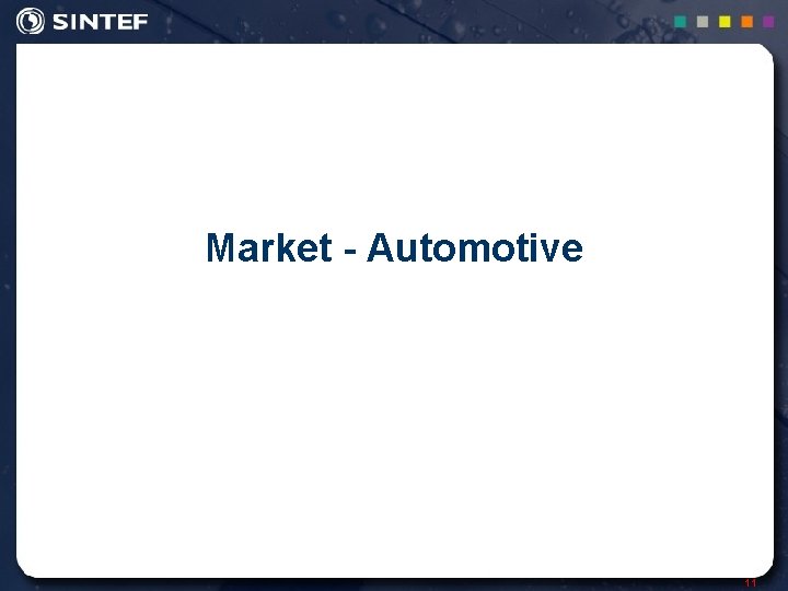 Market - Automotive 11 