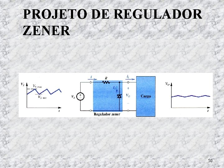 PROJETO DE REGULADOR ZENER 50 PROJETO DE REGULADOR ZENER 50
