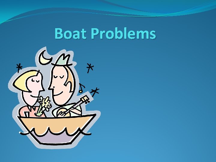 Boat Problems 