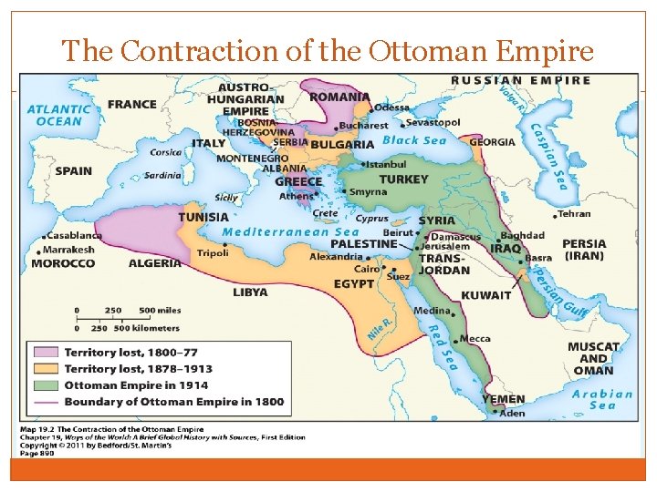 The Contraction of the Ottoman Empire 