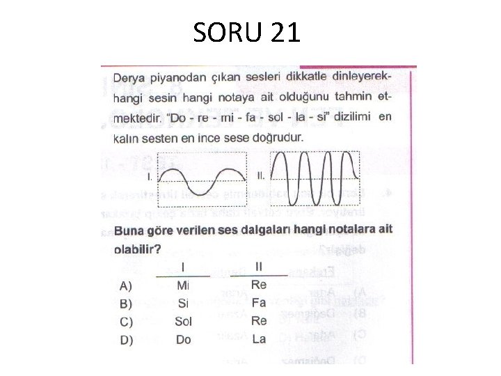 SORU 21 SORU 21