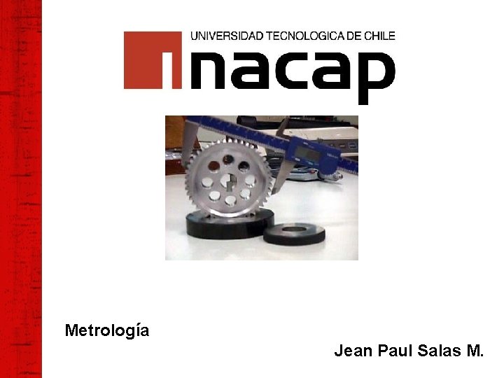 Metrología Jean Paul Salas M. 