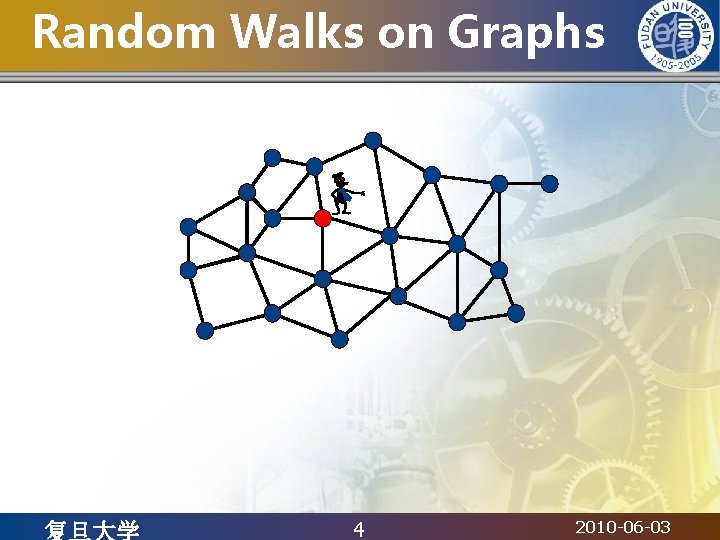 Random Walks on Graphs - 4 2010 -06 -03 