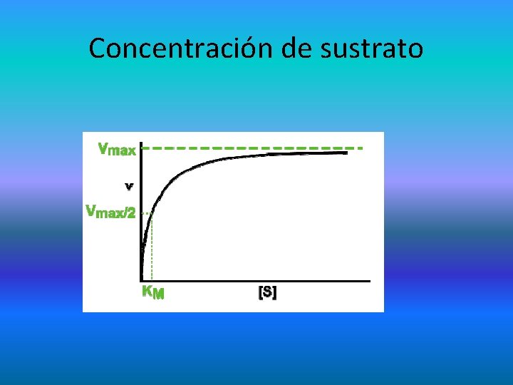 Concentración de sustrato 