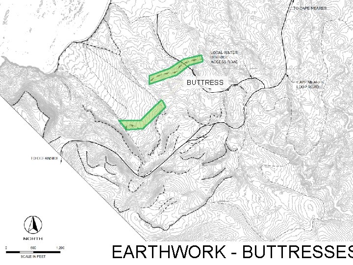 BUTTRESS EARTHWORK - BUTTRESSES 