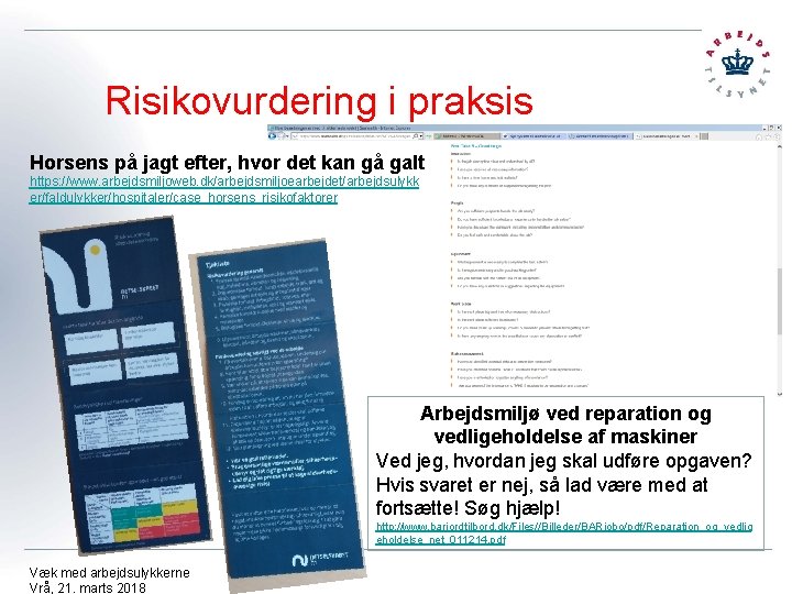 Risikovurdering i praksis Horsens på jagt efter, hvor det kan gå galt https: //www.