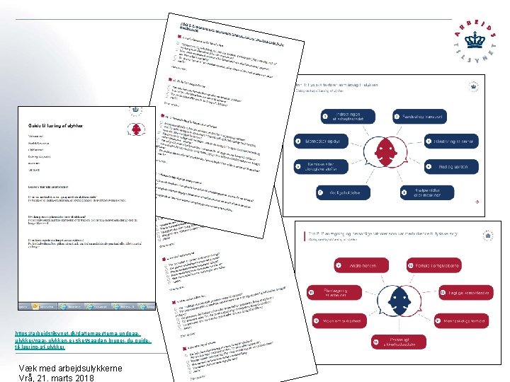 https: //arbejdstilsynet. dk/da/temaer/tema-undgaaulykker/naar-ulykken-er-sket/saadan-bruger-du-guidetil-laering-af-ulykker Væk med arbejdsulykkerne Vrå, 21. marts 2018 