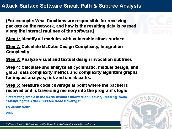 Attack Surface Software Sneak Path & Subtree Analysis (For example: What functions are responsible Attack Surface Software Sneak Path & Subtree Analysis (For example: What functions are responsible