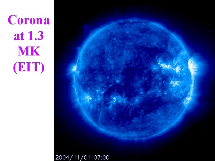 Corona at 1. 3 MK (EIT) 