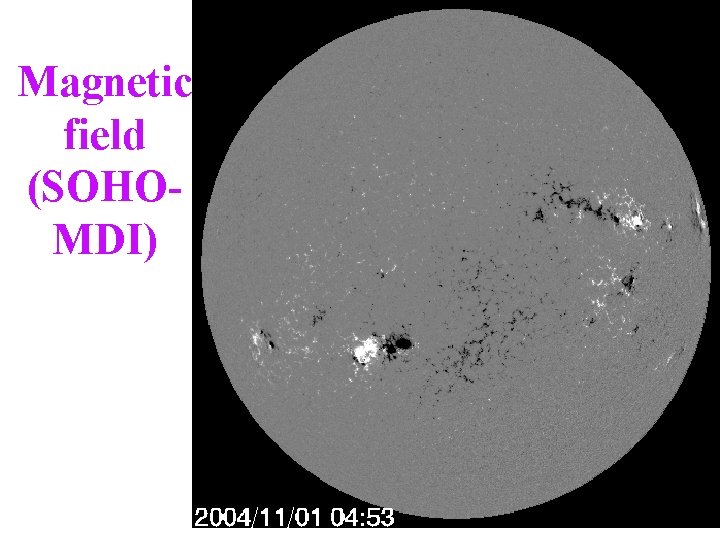 Magnetic field (SOHOMDI) 