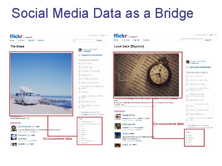 Social Media Data as a Bridge 