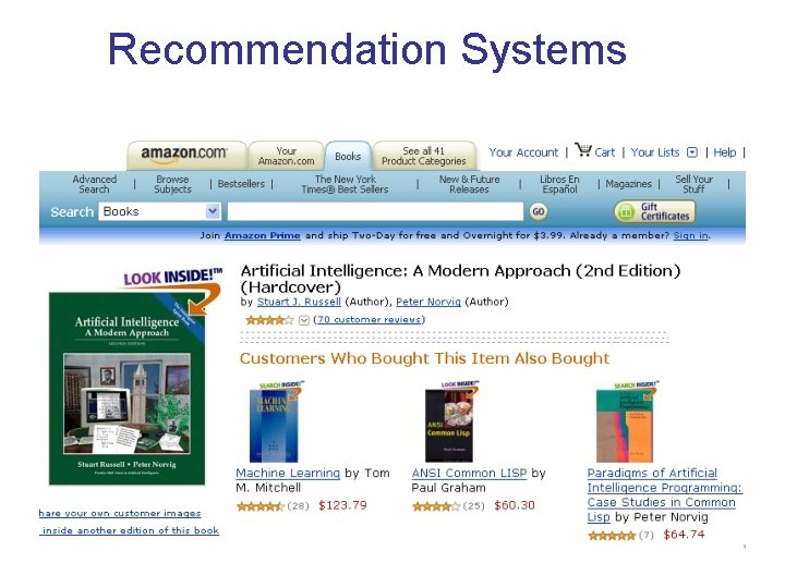 Recommendation Systems 