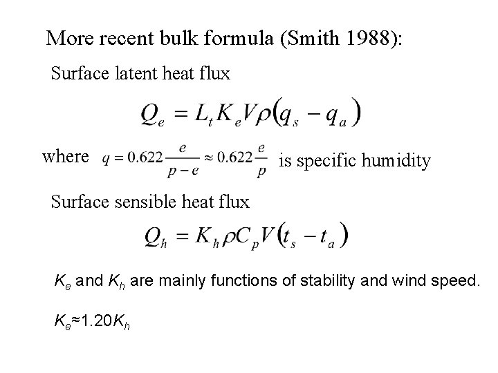 Water Salt And Heat Budget Conservation Laws Application