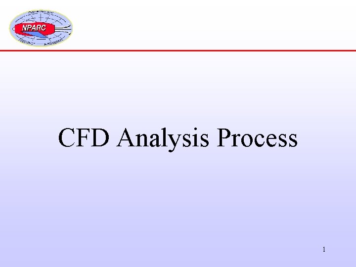 CFD Analysis Process 1 