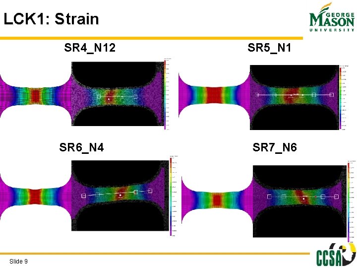 LCK 1: Strain SR 4_N 12 SR 6_N 4 Slide 9 SR 5_N 1 LCK 1: Strain SR 4_N 12 SR 6_N 4 Slide 9 SR 5_N 1