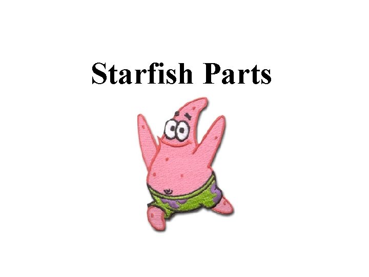 Starfish Parts 