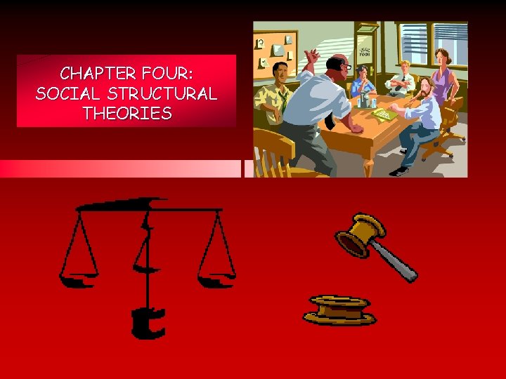 CHAPTER FOUR: SOCIAL STRUCTURAL THEORIES 