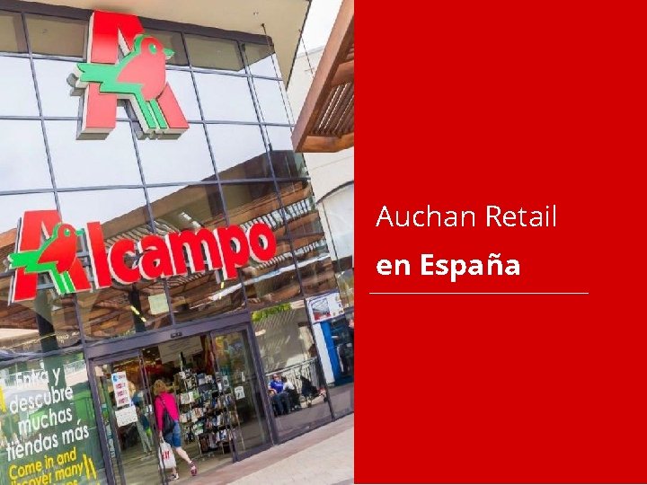 Auchan Retail en España 