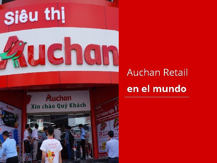 Auchan Retail en el mundo 