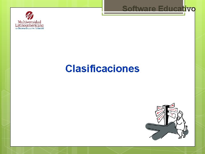 Software Educativo Clasificaciones 