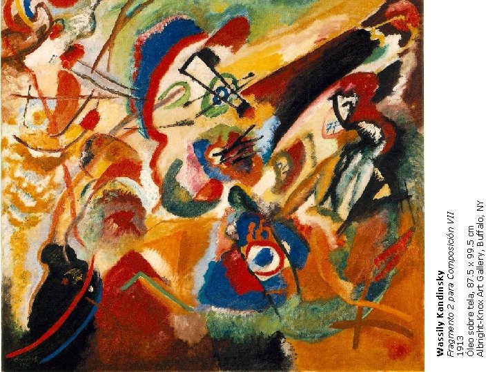 Wassily Kandinsky Fragmento 2 para Composición VII 1913 Óleo sobre tela, 87. 5 x