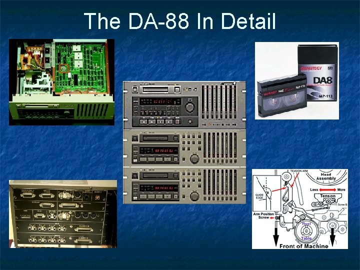 The DA-88 In Detail The DA-88 In Detail