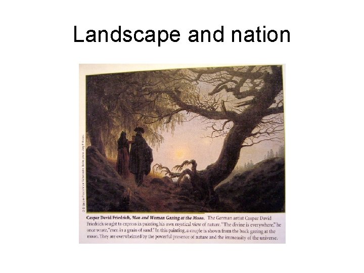 Landscape and nation 
