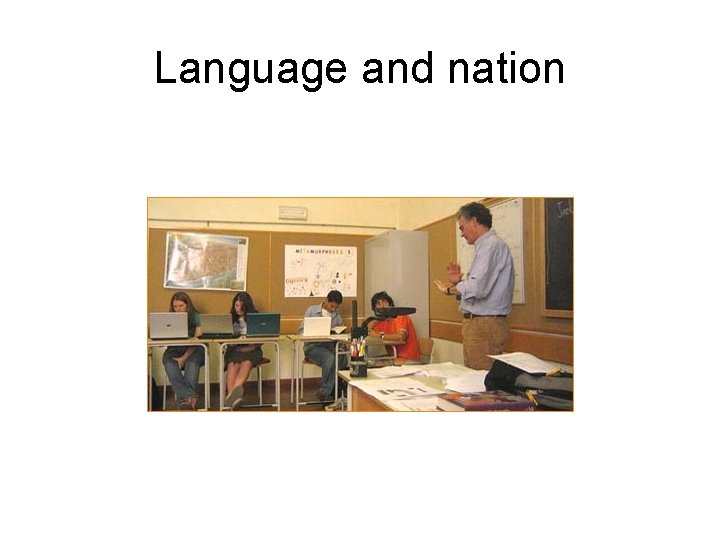 Language and nation 