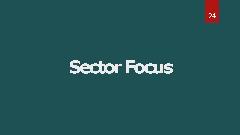 24 Sector Focus 