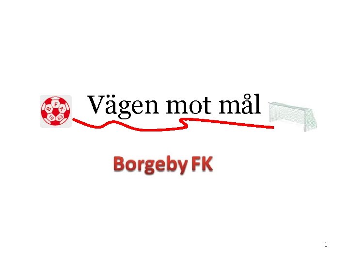 Vägen mot mål 1 