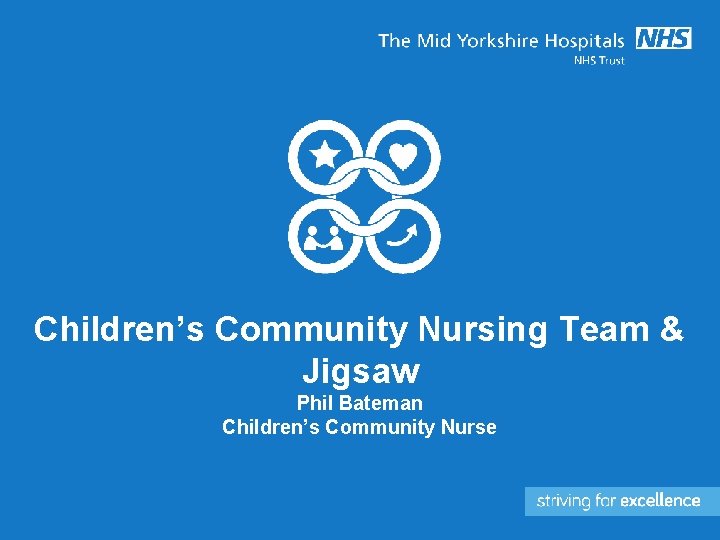 Children’s Community Nursing Team & Jigsaw Phil Bateman Children’s Community Nurse 