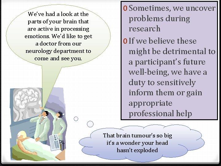 We’ve had a look at the parts of your brain that are active in