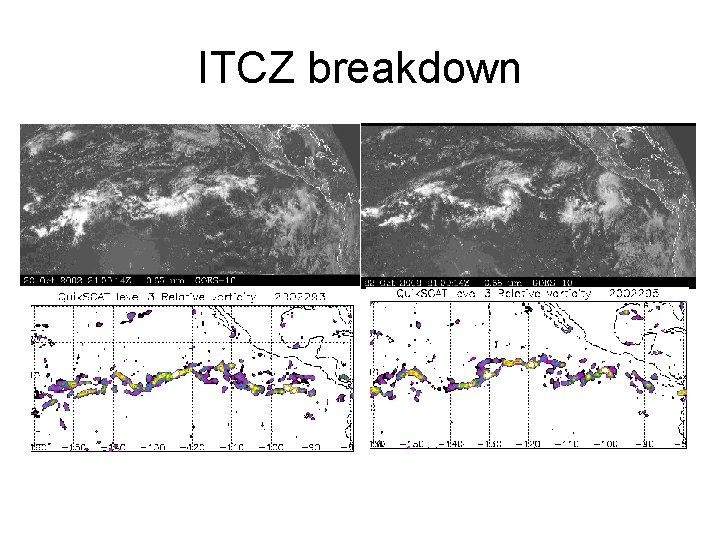 ITCZ breakdown 