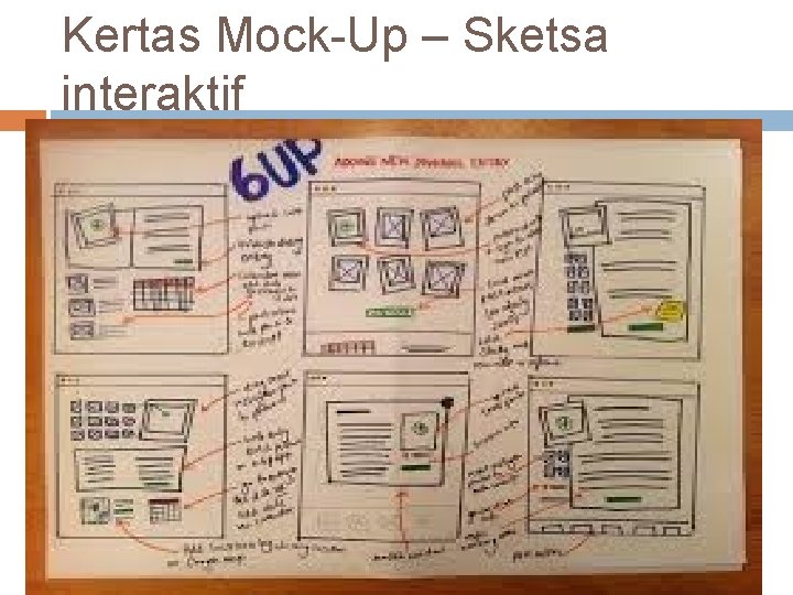 Kertas Mock-Up – Sketsa interaktif 