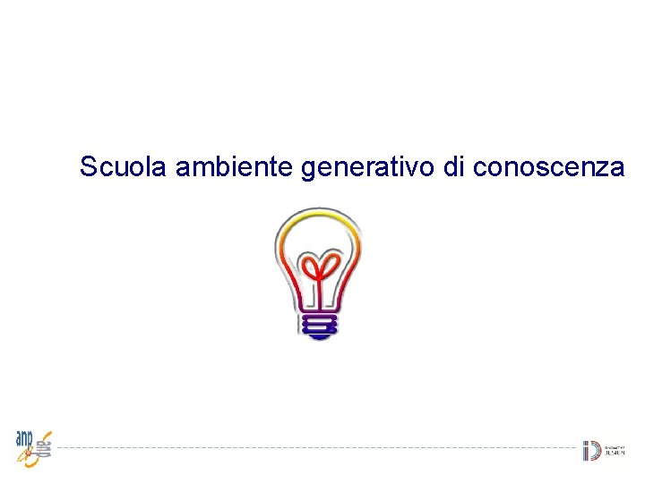 Scuola ambiente generativo di conoscenza 